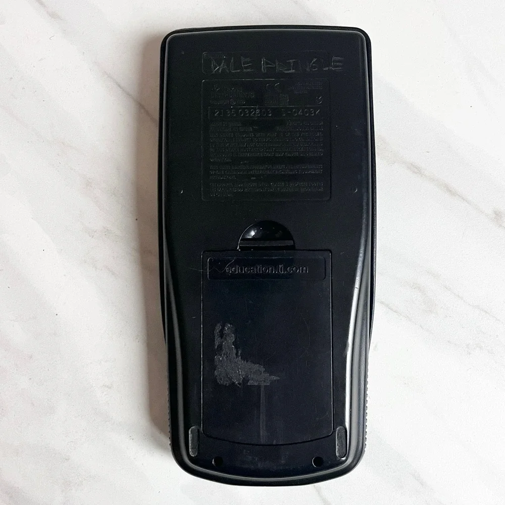 Texas Instruments TI-86 Graphing Calculator Tested Working w Cover *Note